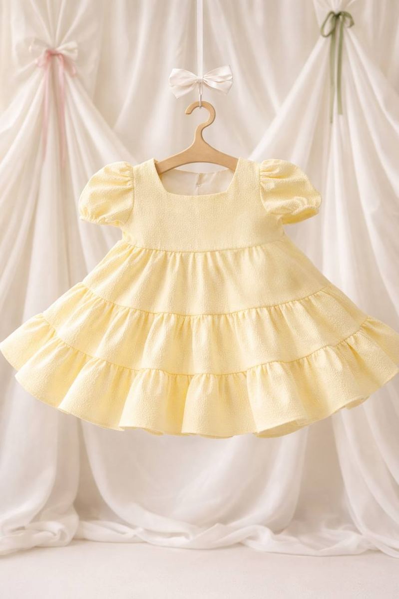Сукня для дівчинки жовта Yellow Muse (62-104см)